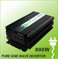 800W Pure Sine Wave DC12V or 24V 48V 96V to AC110V 220VAC Power Inverter