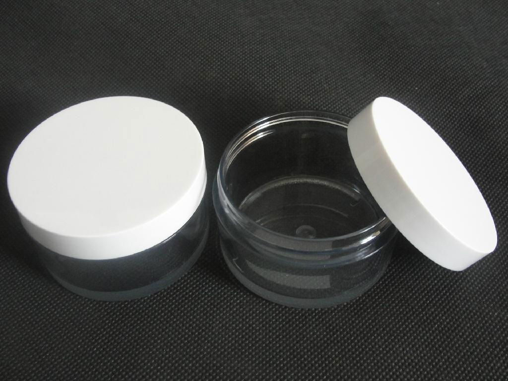 50 to 200ml PET plastic injection cosmetic cream package jars 3