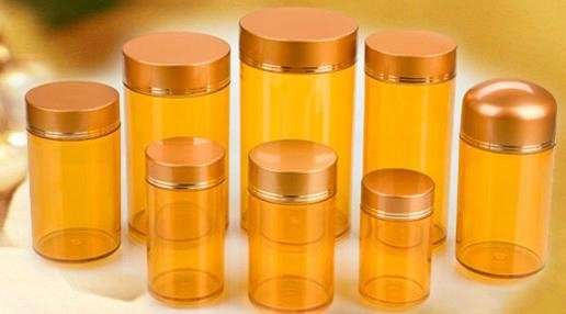 100ml PET plastic medicine capsule pill package bottles