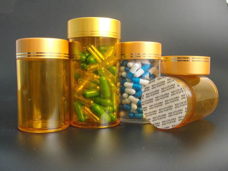 100ml PET plastic medicine capsule pill package bottles 2