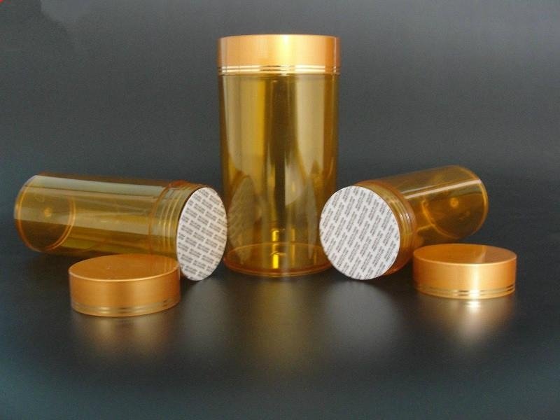 100ml PET plastic medicine capsule pill package bottles 3