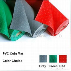 PVC coin mat