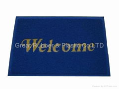 PVC welcome mat