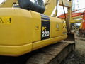 USED KOMATSU PC220LC-7 EXCAVATOR 5