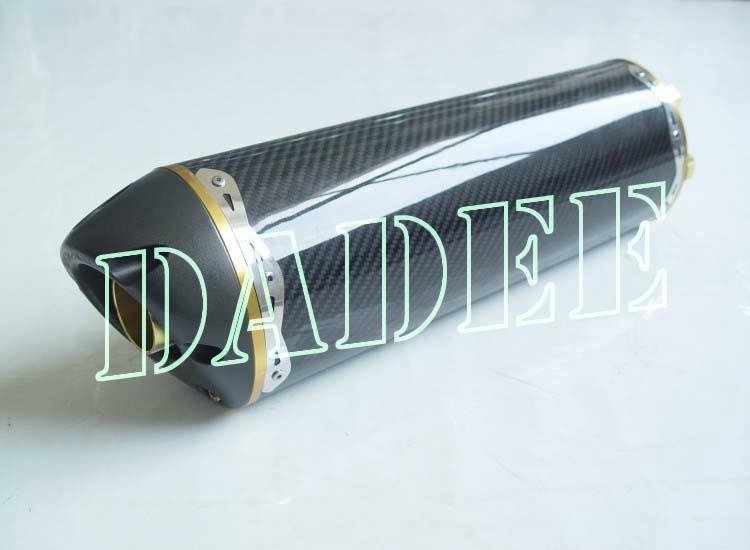 Racing Carbon Fibre two brothers style motorcycle exhaust muffler slip-on system 3