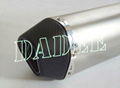 Racing Small Hexagonal Stainless Steel Exhaust Pipe for GY6 150 3