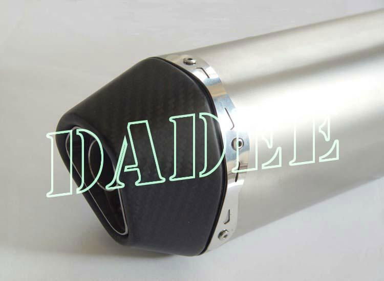 Racing Small Hexagonal Stainless Steel Exhaust Pipe for GY6 150 3