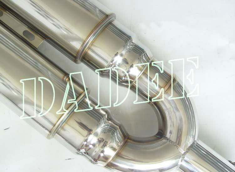 Racing double row Stainless Steel Motorcycle Exhaust for YP125 2