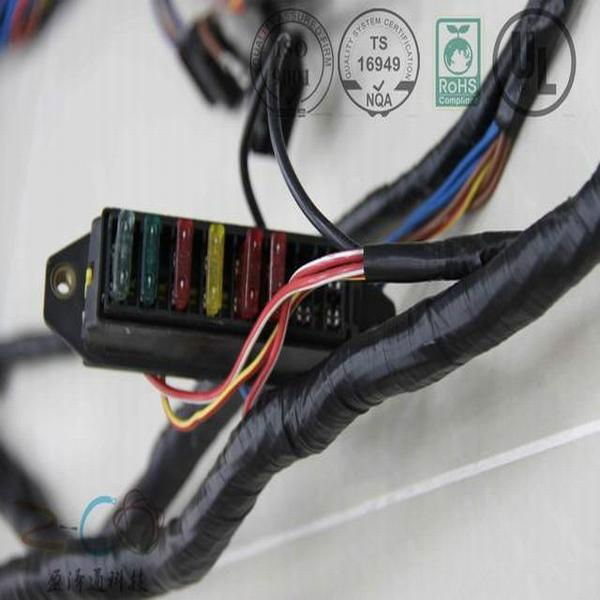 automotive audio braid sleeve cable assembly 4