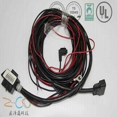 custom cable assembly and wiring harness