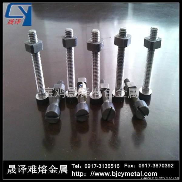 Molybdenum bolt and nut