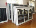 hot sale tinted glass pvc window pvc