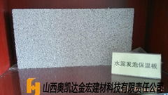 Cement foam insulation board