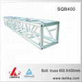 Aluminum square truss for performance