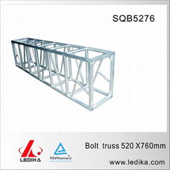 Reusable heavy duty aluminum truss