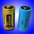 Primary Lithium Batteries with 3V Nominal Voltage and 1,600mAh Capacity CR123A 2
