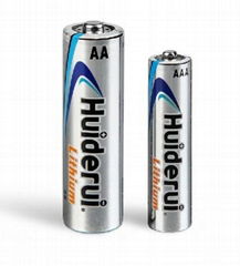 AA/Cylindrical LiFeS2 Lithium Batteries