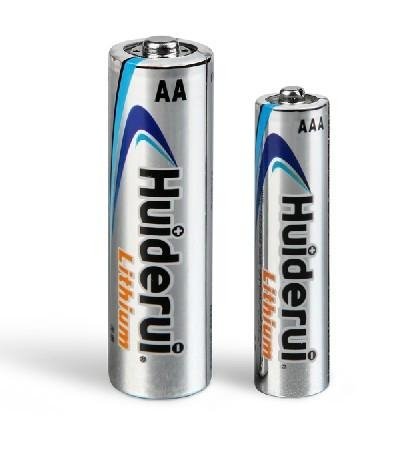 AA/Cylindrical LiFeS2 Lithium Batteries