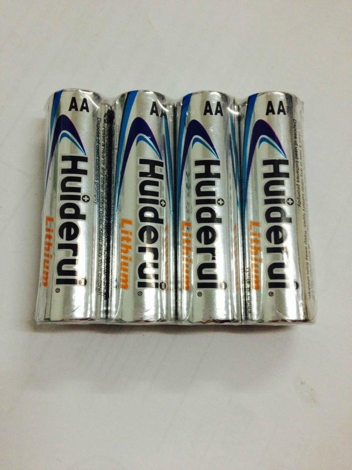 AA/Cylindrical LiFeS2 Lithium Batteries 2