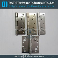 Stainless Steel security hinge CE UL file number R38013 and 3 hours fire