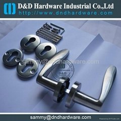 Stainless Steel  solid lever handle