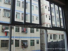 Double composite vacuum insulated windows