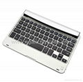 Aluminum Wireless Bluetooth Keyboard for iPad Mini 1