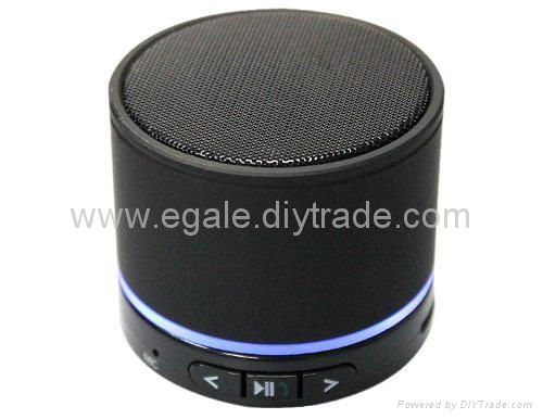 Mini Wireless Bluetooth Speaker with LED light for Cell Phone