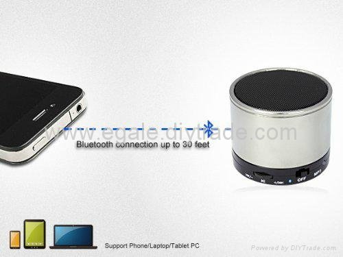 Wireless Bluetooth Speaker for Cell Phones and Tablets 3