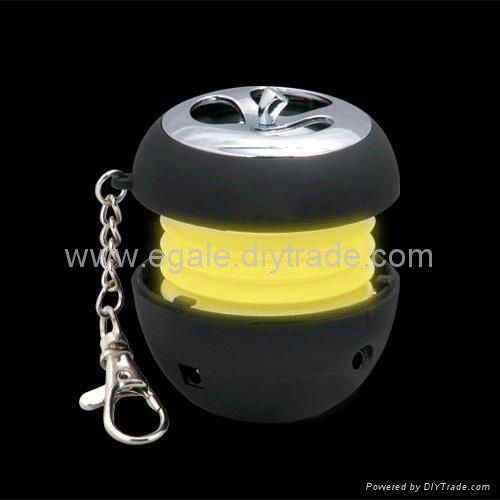 Mini Portable Speaker with LED light for iPhone 5 4 3