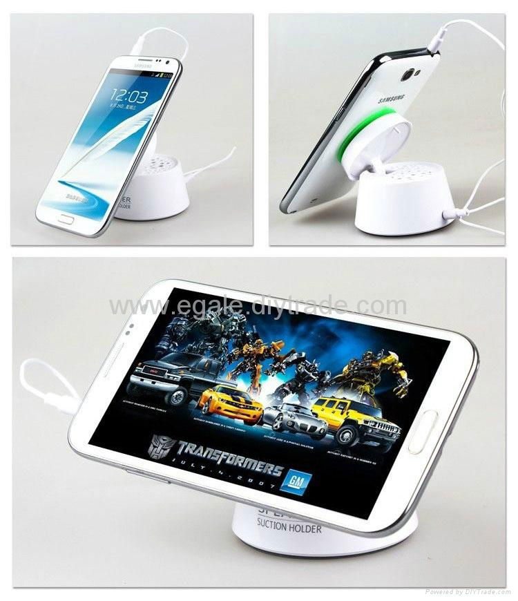 Folding Mini Speaker with suction cup phone holder 3