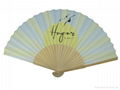 2014 Hot Selling Promotion Bamboo Paper Hand Fan 4