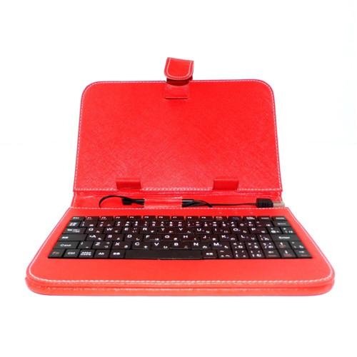 universal Keyboard leather Case for all inch Tablet pc  5
