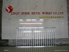 Good quality steel or aluminium fence