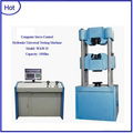 Computer servo control hydraulic universal testing machine