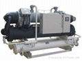 水冷螺杆低溫冷水機組單壓縮機-5℃