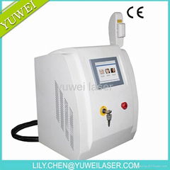 Portable E light machine for hair removal/blood vessedl removal