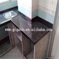 Hot sale Polished Black Galaxy granite tiles  2