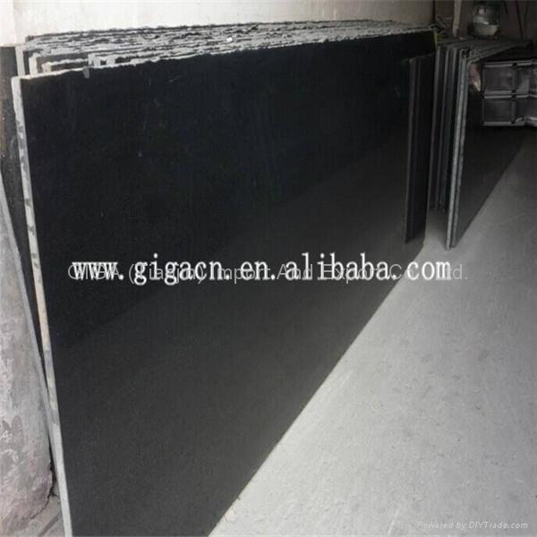 GIGA Jet black granite tiles exported to India  3
