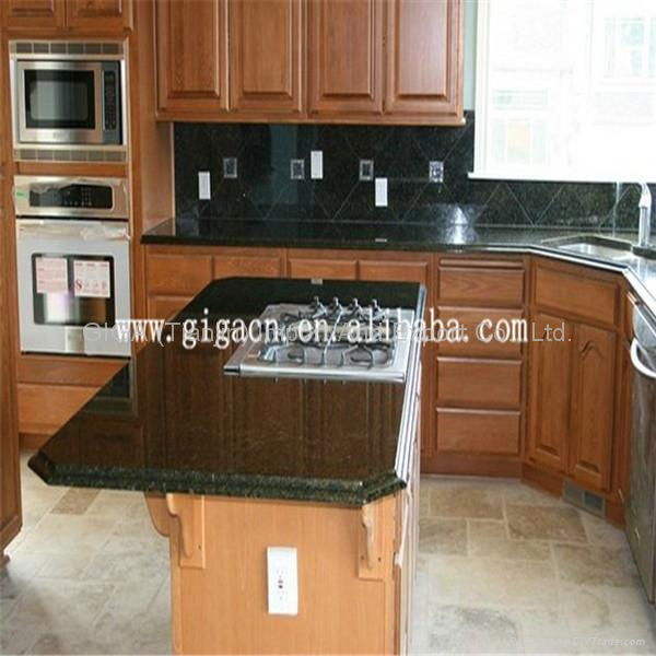 GIGA 10-22mm Polished Cindy Green granite tiles  4