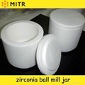 Zirconia milling jar for planetary ball mill 3