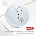 Wireless smoke detector 433MHZ 868MHZ frenquency LYD-608W 1