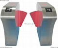 Access Control Pedestrian Gate Flap Turnstile Gate (RS388) 1