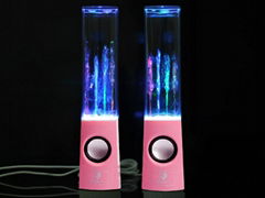 2014 Latest Hi-Fi Water Dancing Bluetooth Speakers with Colorful Fountain