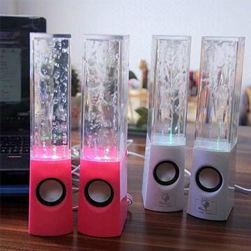 2014 Latest Hi-Fi Water Dancing Bluetooth Speakers with Colorful Fountain 2