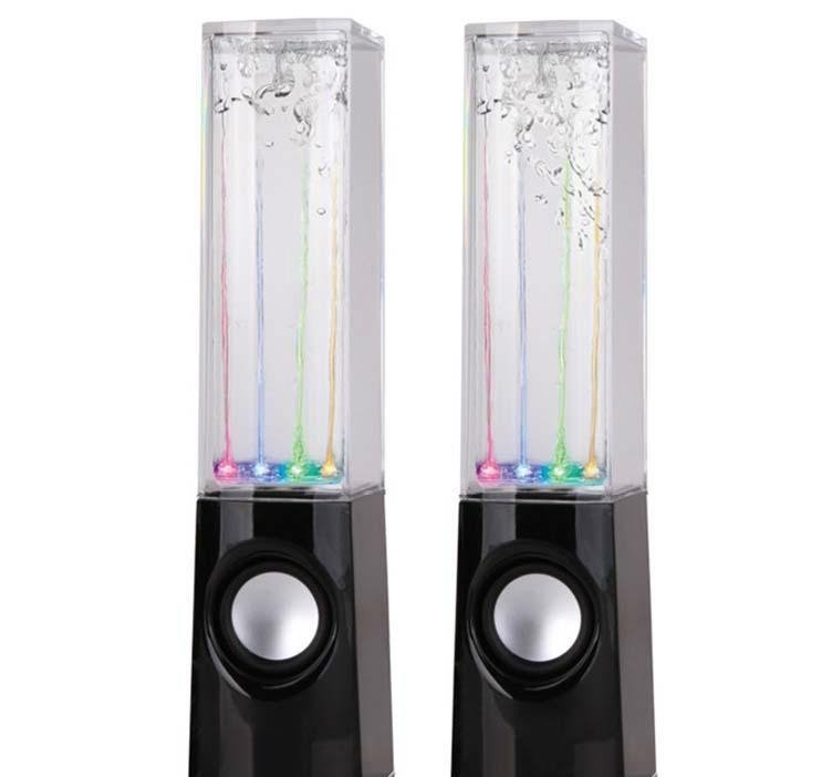 2014 Latest Hi-Fi Water Dancing Bluetooth Speakers with Colorful Fountain 4