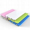 Ultra slim high capacity power bank for