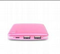 10mm ultra slim lithium10000mah power bank with CE/FCC/ROHS 1