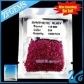 cubic zirconia ruby gemstone ruby red