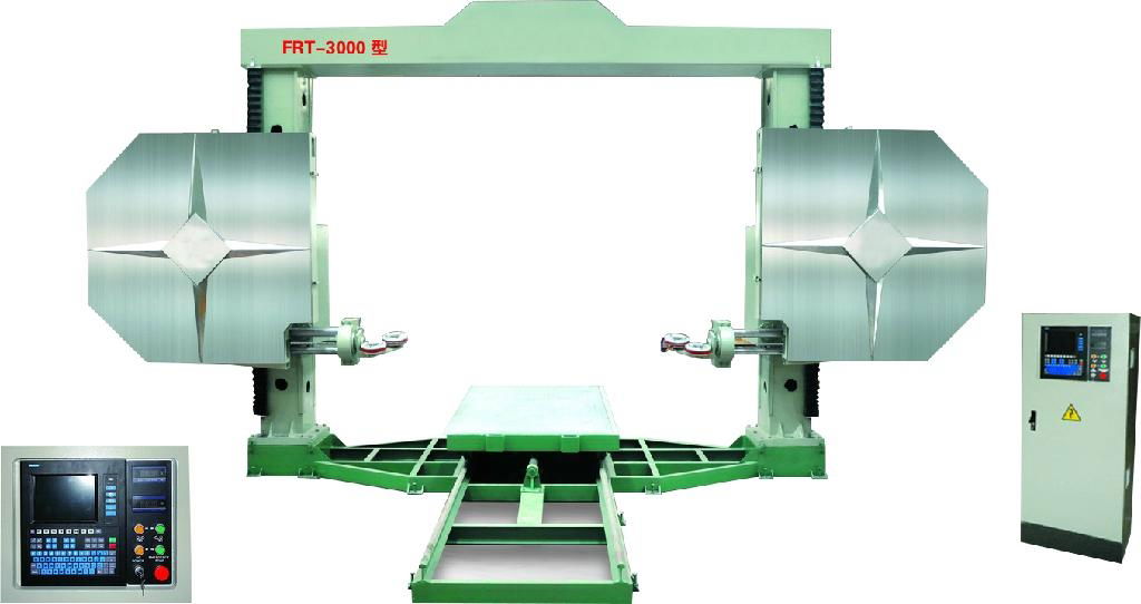 Diamond wire cutting machine